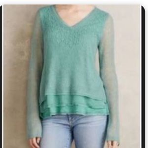 Anthropologie - Knitted & Knotted Top